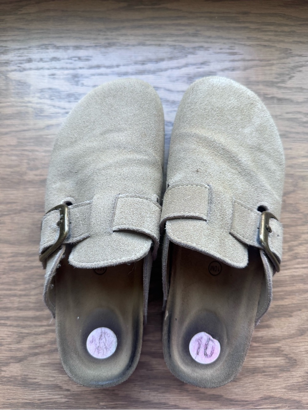 CUSHIONAIRE Women's Granola Genuine Suede Cork Footbed Platform Clog - Picture 2 of 5